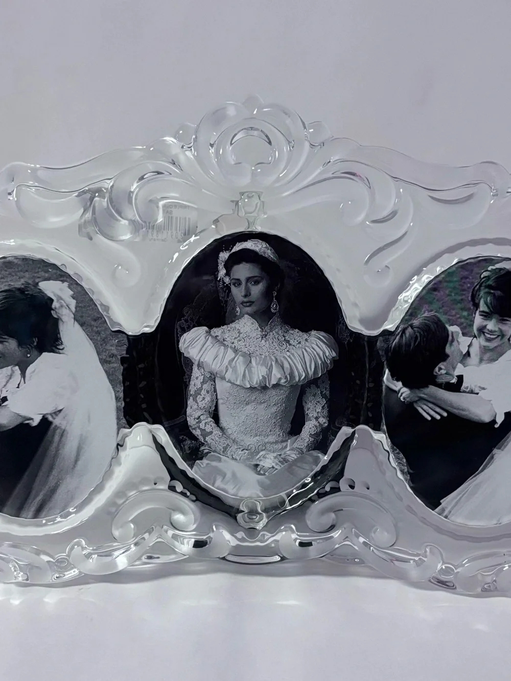 Made in Germany Crystal Oval 3-Photo Frame